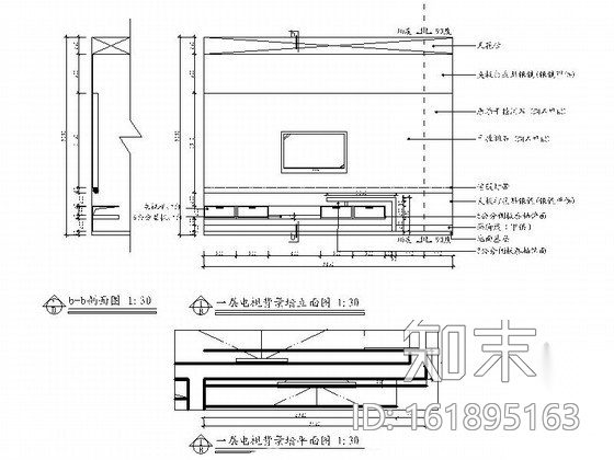 [江西]自建三层别墅室内设计方案cad施工图下载【ID:161895163】