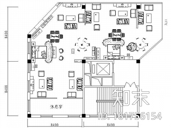 某家具专卖室内装修图cad施工图下载【ID:161756154】