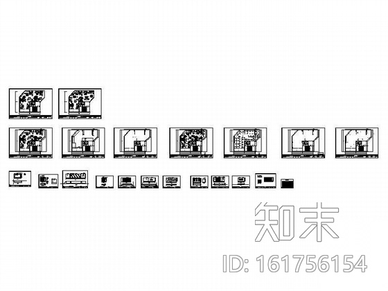 某家具专卖室内装修图cad施工图下载【ID:161756154】