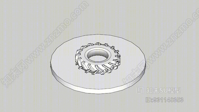 拖拉机轮胎SU模型下载【ID:931140353】