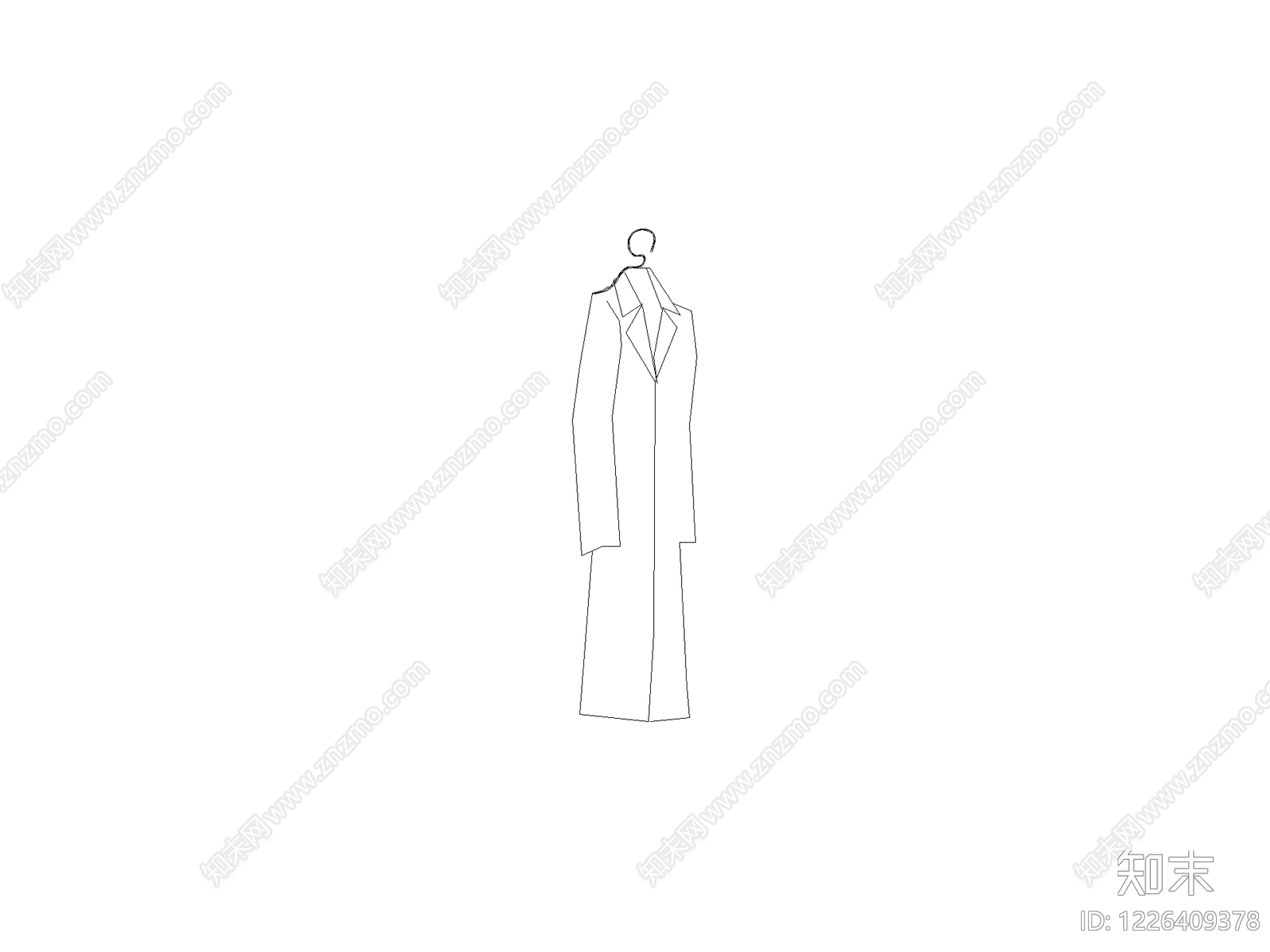 现代桌子CAD图纸