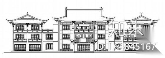 某火锅店装饰设计图施工图下载【ID:164845167】