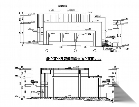 [广东]某商住小区十层商住楼建筑、结构、电气、给排水、...cad施工图下载【ID:167214149】