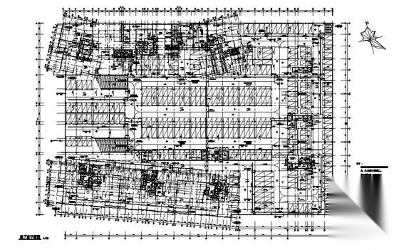 [广东]某商住小区十层商住楼建筑、结构、电气、给排水、...cad施工图下载【ID:167214149】