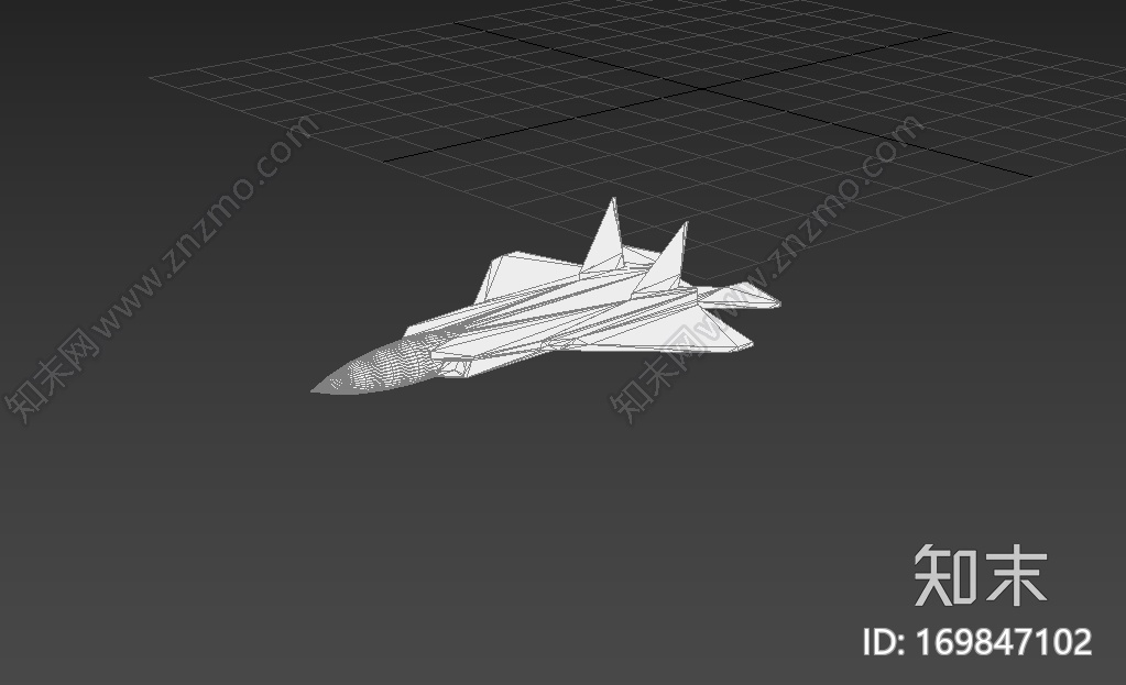 F22战斗机3d打印模型下载【ID:169847102】