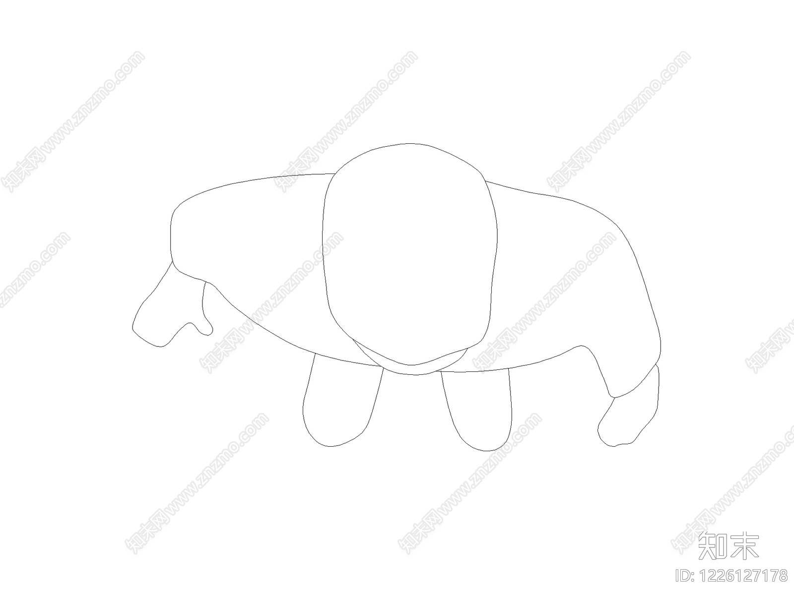 动物CAD图纸