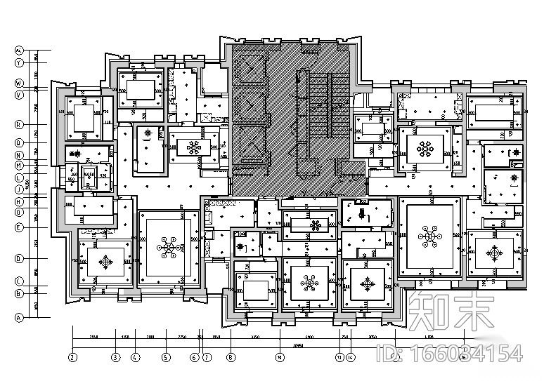 [天津]美式工业风住宅设计施工图（附效果图）cad施工图下载【ID:166034154】