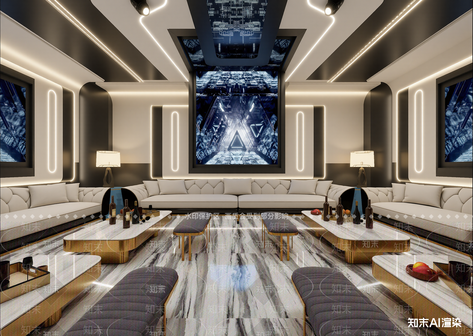 酒吧3D模型下载【ID:1214017071】