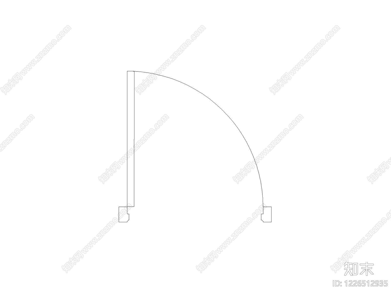 现代门窗安装节点CAD图纸