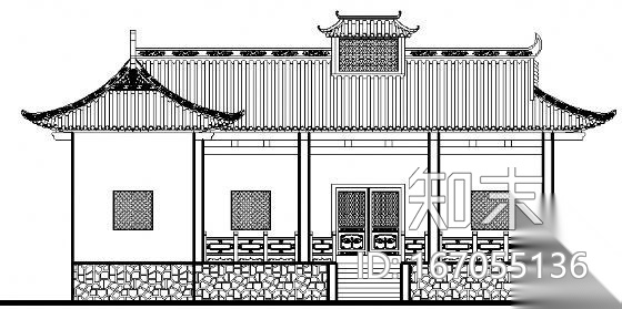 [永川]某电影外景用仿古建筑方案图施工图下载【ID:167055136】