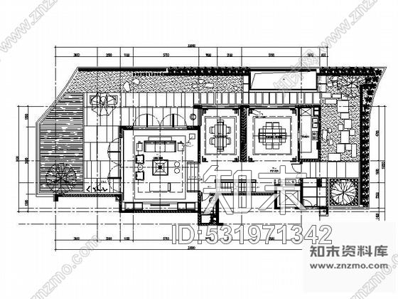 施工图深圳现代新中式双层别墅室内装修图含效果cad施工图下载【ID:531971342】