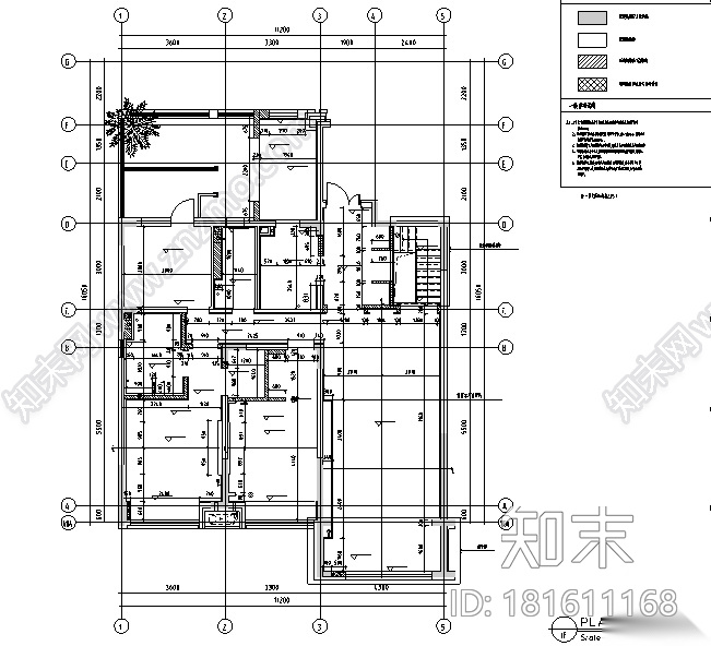 [辽宁]新古典混搭风样板房设计施工图（附效果图）cad施工图下载【ID:181611168】