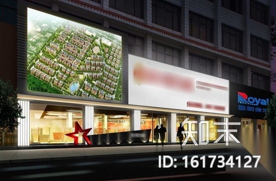 [瑞金]新亚洲别墅群高档售楼处室内装修施工图（含效果）cad施工图下载【ID:161734127】
