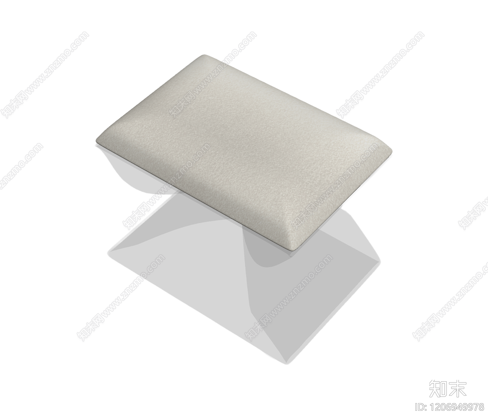 布艺坐凳3D模型下载【ID:1206949978】