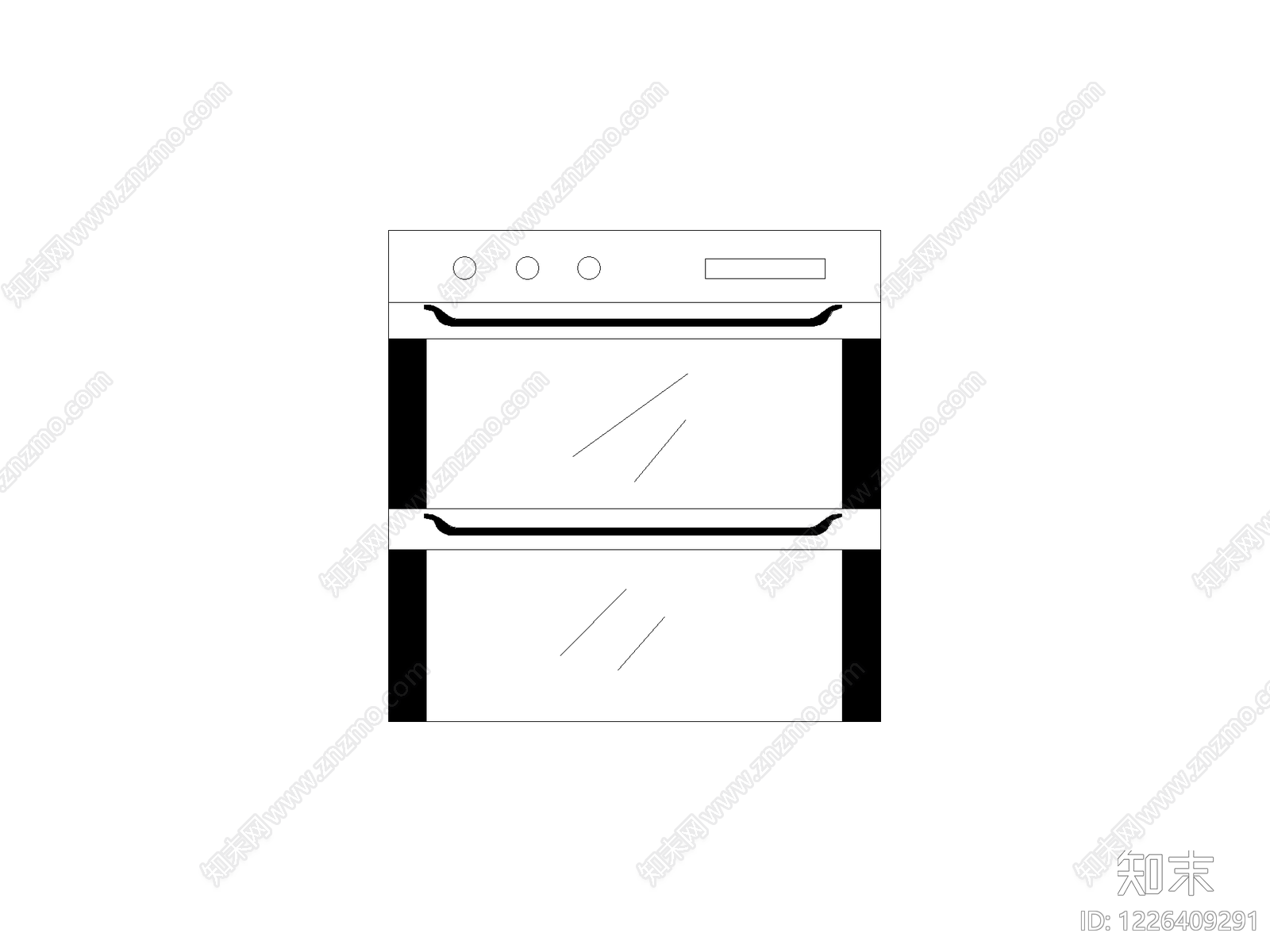 柜子cad施工图下载【ID:1226409291】