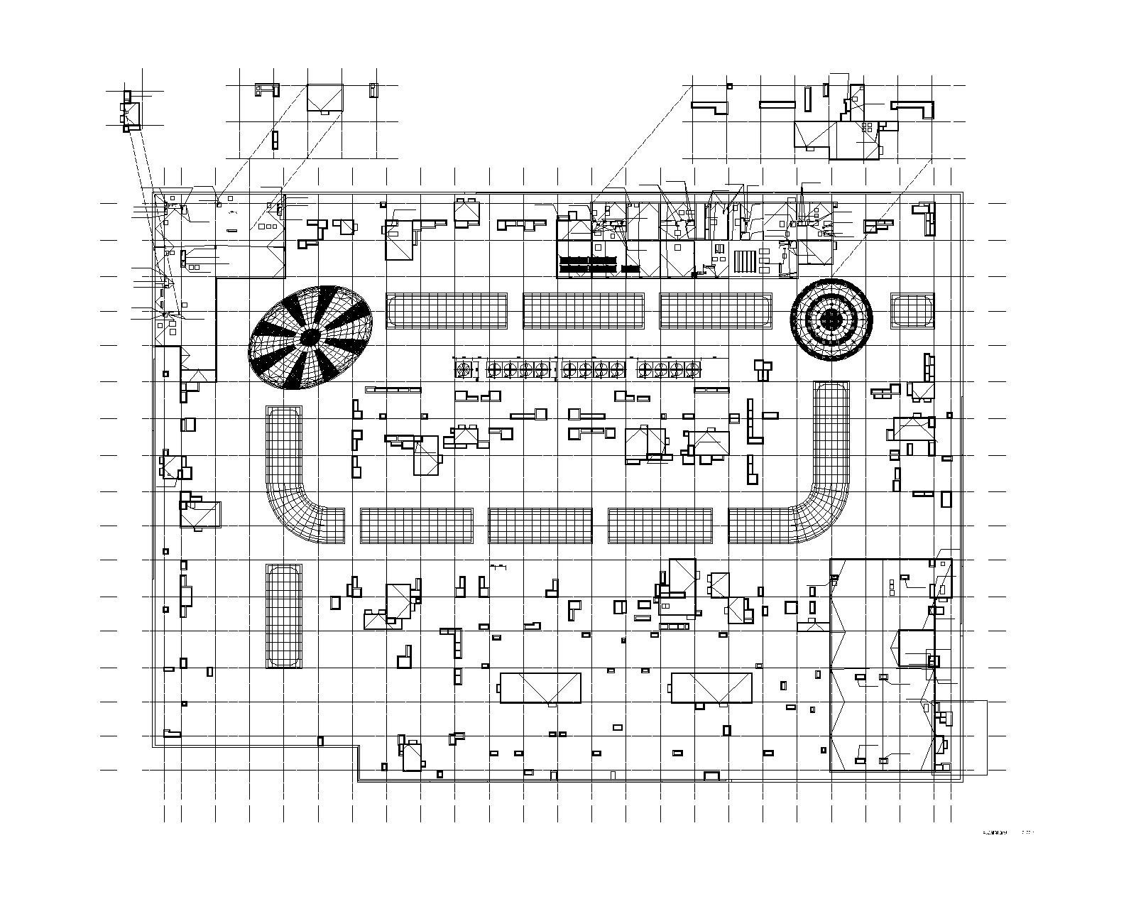 某知名城市商业综合体及各节点详图施工图（CAD）cad施工图下载【ID:151439138】