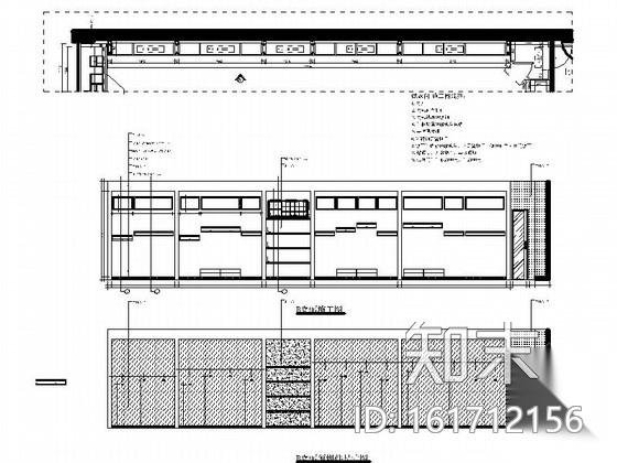 [重庆]高档现代时尚男装专卖店装修施工图（含效果）cad施工图下载【ID:161712156】