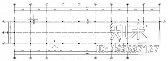 7m单层砖混仓库结构施工图施工图下载【ID:165637127】