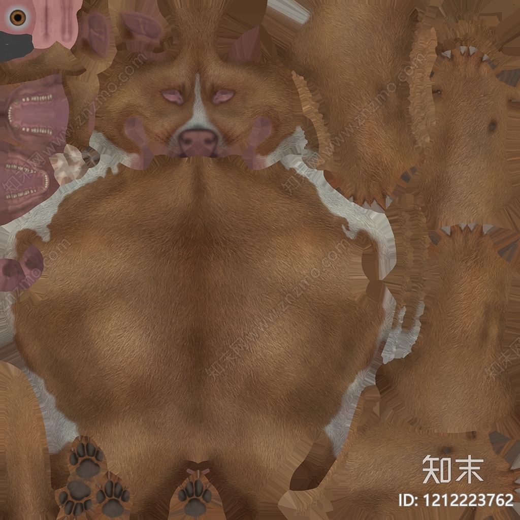 动物皮毛贴图下载【ID:1212223762】