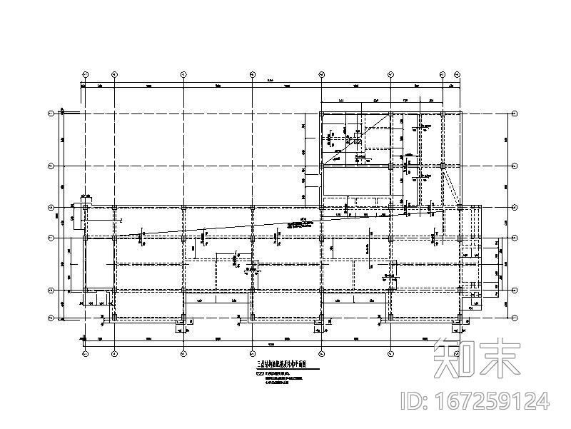 学校结构图cad施工图下载【ID:167259124】