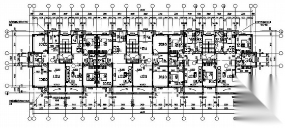 某四层海滨公寓建筑施工图及效果图cad施工图下载【ID:166700112】