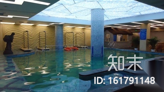 洗浴中心改造工程室内装修图（含实景）cad施工图下载【ID:161791148】