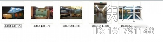 洗浴中心改造工程室内装修图（含实景）cad施工图下载【ID:161791148】
