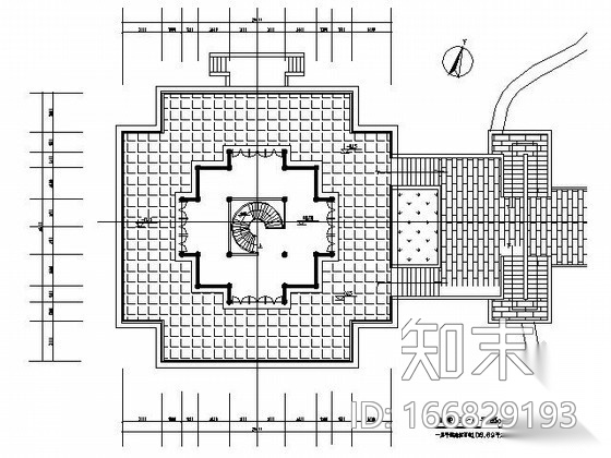 [仿古建]浙江某诸暨阁建筑方案图施工图下载【ID:166829193】