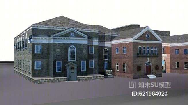 图书馆SU模型下载【ID:621964023】