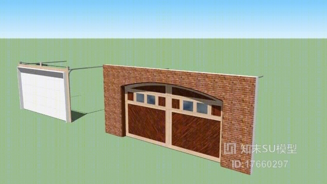 双开门SU模型下载【ID:17660297】