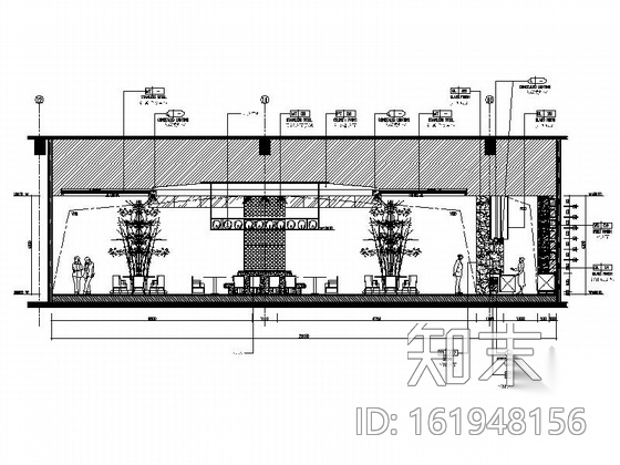 [大连]超五星级商务酒店全日制餐厅啤酒吧装修图cad施工图下载【ID:161948156】