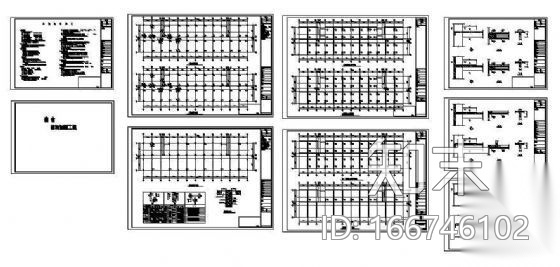某宿舍楼加固施工图纸cad施工图下载【ID:166746102】