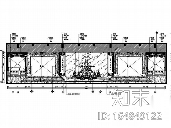 [山东]国内首创室内大型佛教主题文化产业园设计施工图...施工图下载【ID:164849122】