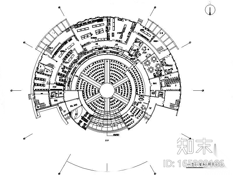 某矿业公司职工食堂装修图（含效果）cad施工图下载【ID:165909166】