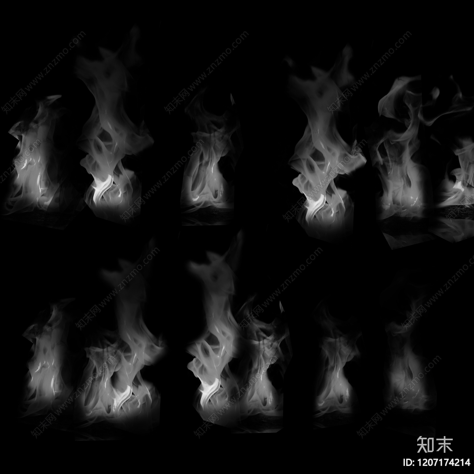 壁炉/火焰贴图下载【ID:1207174214】