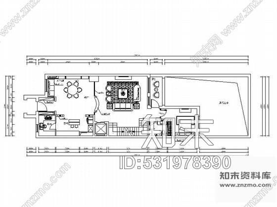 施工图北京高档古典中式风格两层别墅室内装饰施工图含效果cad施工图下载【ID:531978390】