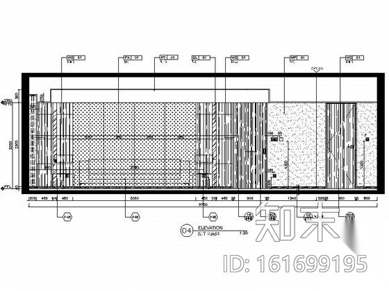 [锦阳]5星高档酒店双间套房室内设计CAD施工图(含效果图...施工图下载【ID:161699195】