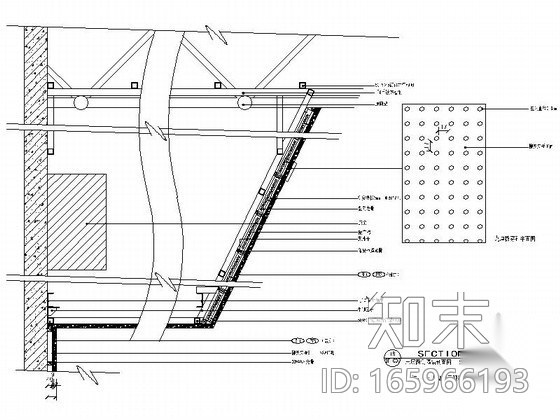 成套吸引材料墙面装饰造型节点详图CAD图块下载cad施工图下载【ID:165966193】