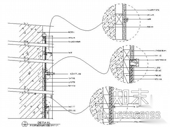 成套吸引材料墙面装饰造型节点详图CAD图块下载cad施工图下载【ID:165966193】