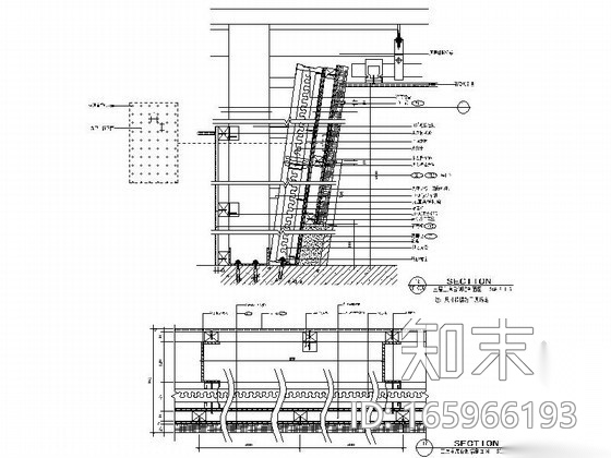 成套吸引材料墙面装饰造型节点详图CAD图块下载cad施工图下载【ID:165966193】