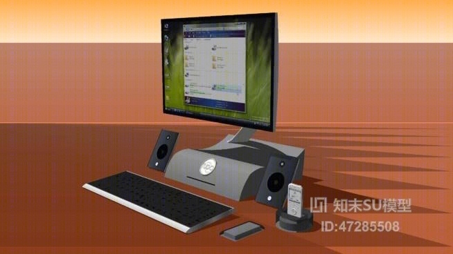 全部结构的计算机SU模型下载【ID:47285508】