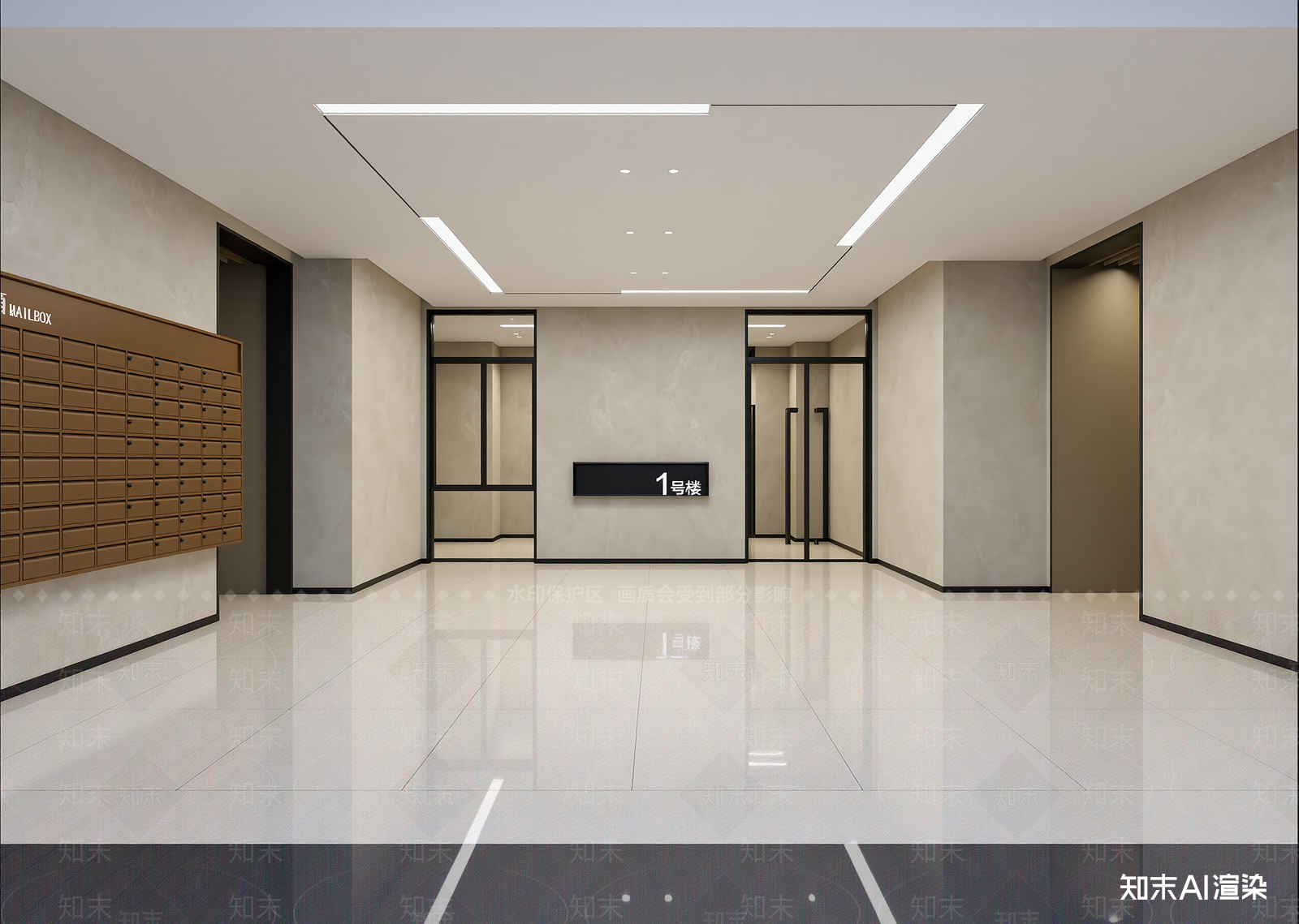 现代大厅3D模型下载【ID:1214718191】