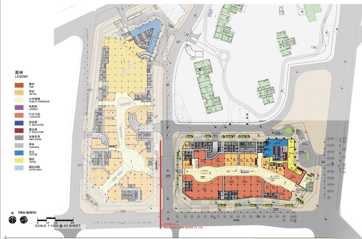 [河南]超高层知名地产商业综合体建筑设计方案文本（图...cad施工图下载【ID:165608106】