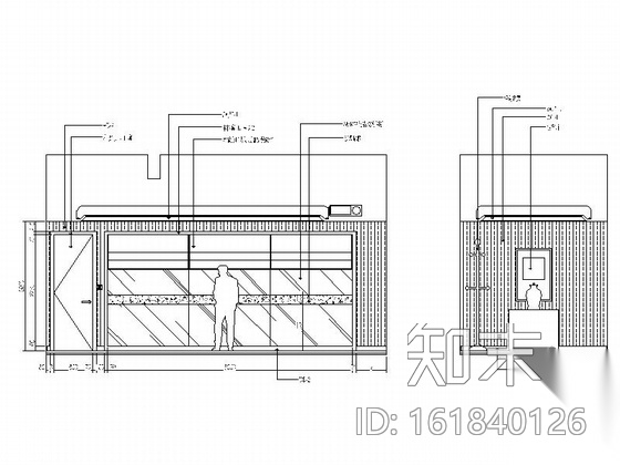 [常州]商贸住宅群简欧休闲风格会所装修图（含效果）cad施工图下载【ID:161840126】