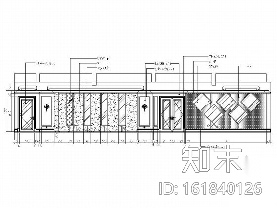 [常州]商贸住宅群简欧休闲风格会所装修图（含效果）cad施工图下载【ID:161840126】