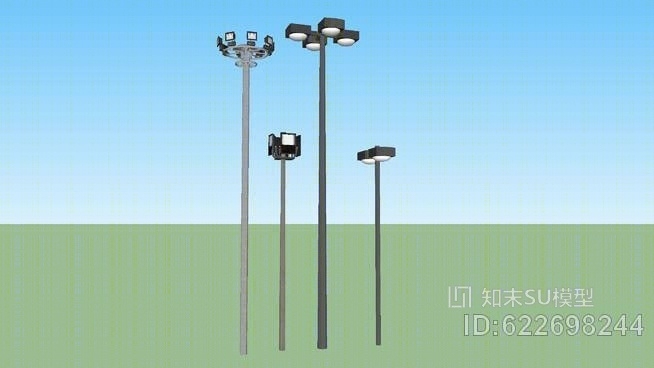 其他灯具SU模型下载【ID:622698244】