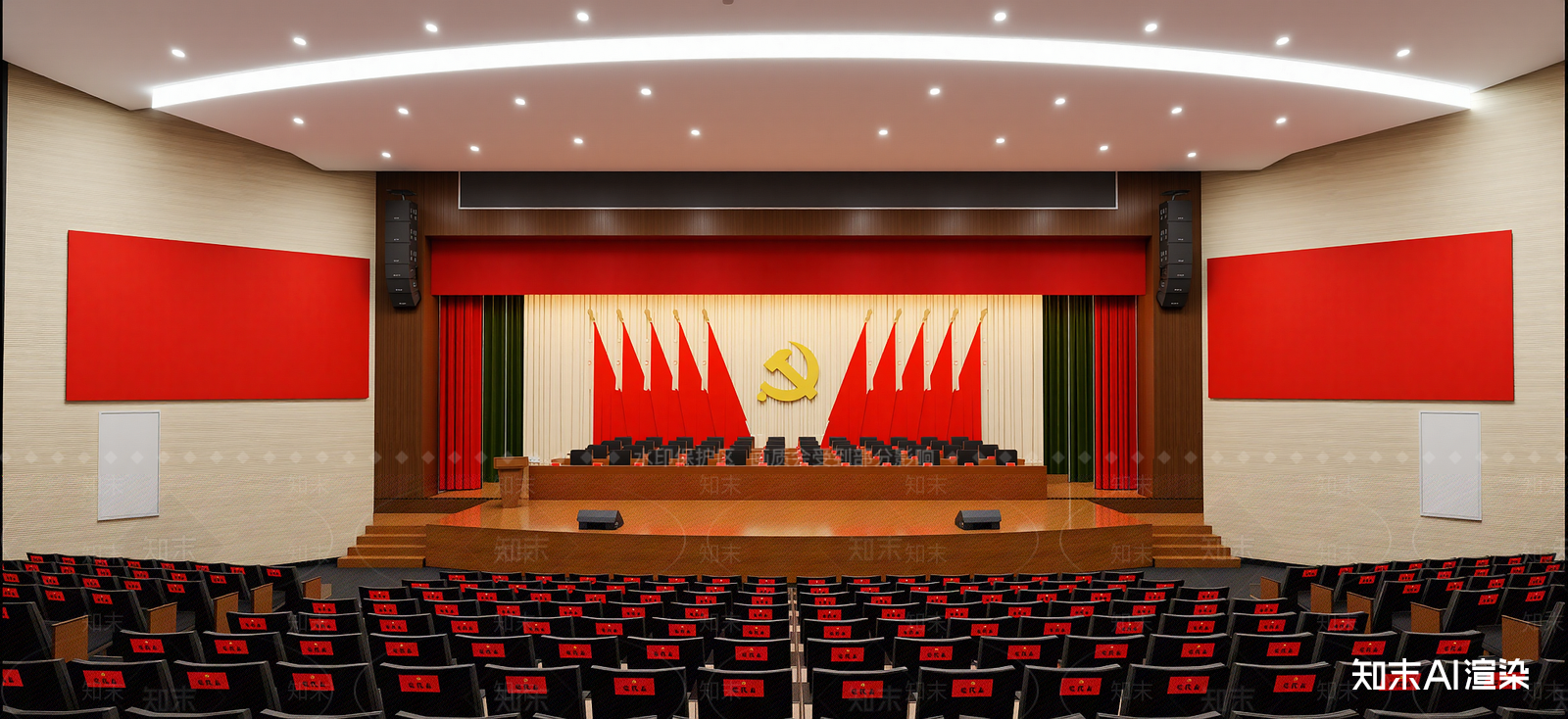 现代报告厅SU模型下载【ID:1215930491】