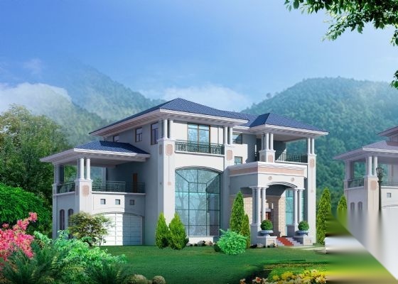 某G型三层别墅建筑方案图cad施工图下载【ID:149921123】