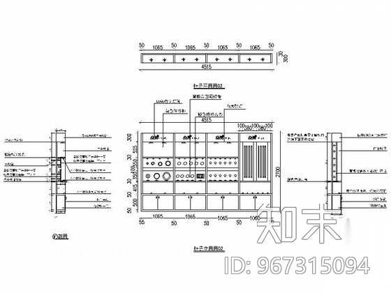 [江西]国家高新技术照明公司现代办公室装修施工图（含效...cad施工图下载【ID:967315094】