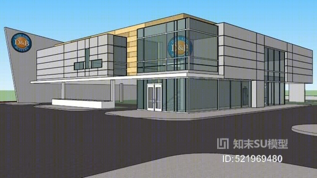 室外SU模型下载【ID:521969480】